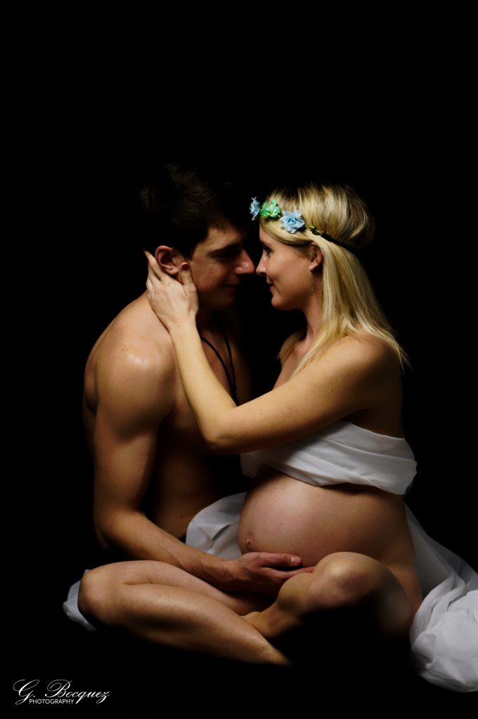 Photographie Portrait couple grossesse